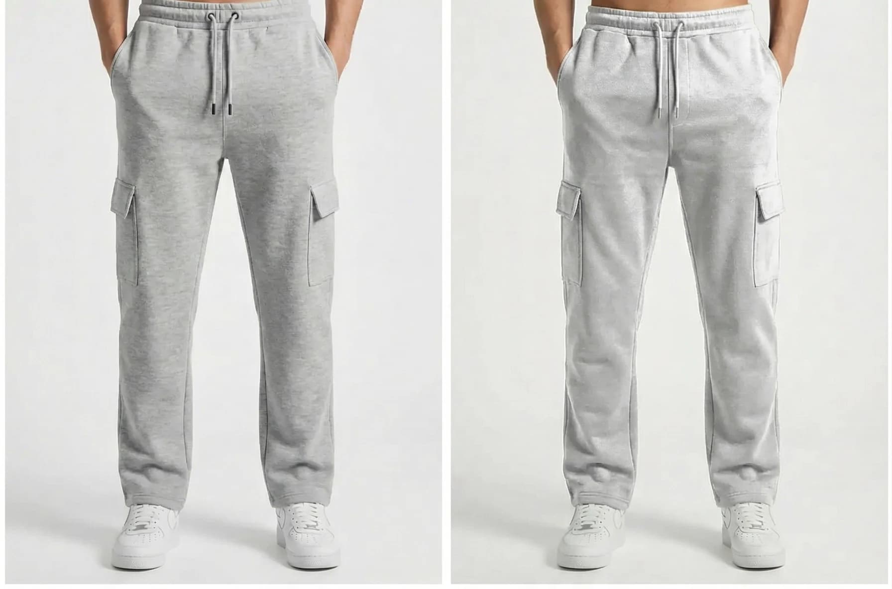 JOG37 silver & Grey 2 pcs JOGGERS Combo